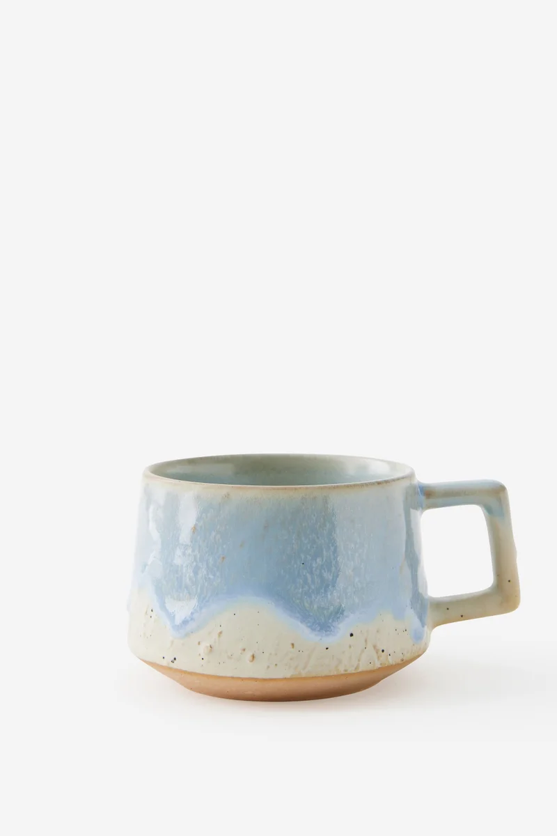 Typo Glazed Ceramic Mug